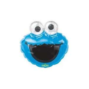  21 Cookie Monster Eyecatcher Balloon   Mylar Balloon Foil 