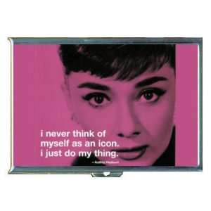  AUDREY HEPBURN ICON DO MY THING ID Holder, Cigarette Case 