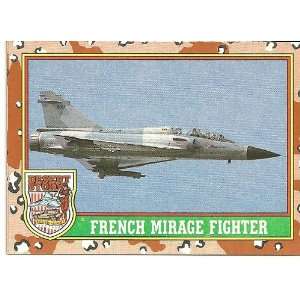 Desert Storm FRENCH MIRAGE FIGHTER Card #18