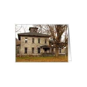  Old Deserted House Portageville NY Card Health & Personal 
