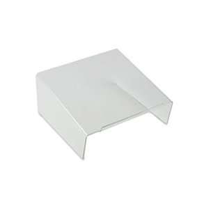  Clear Acrylic Angled Telephone Desk Stand, 10 x 9 1/2 x 4 
