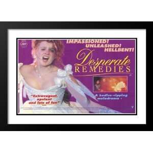 Desperate Remedies 20x26 Framed and Double Matted Movie Poster   Style 