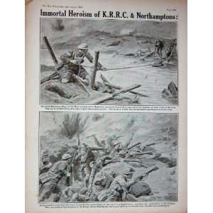  1917 WW1 Sergeant Benjamin Northampton Soldiers Army