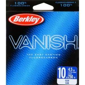  Berkley   Vanish Fluorocarbon Clear 15 lb 120 Yd Sports 