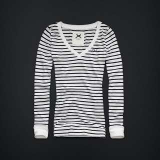 NWT Gilly Hicks by Abercrombie Camdenville LongSleeve Tee T Shirt 