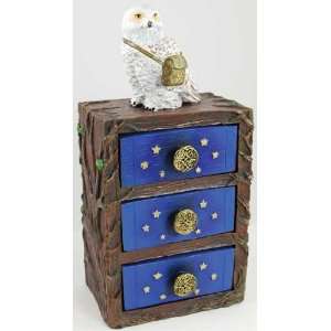 Wisdom Owl Three Drawer Cupboard