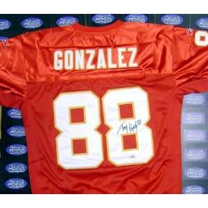 Tony Gonzalez Autographed Jersey   Autographed NFL Jerseys