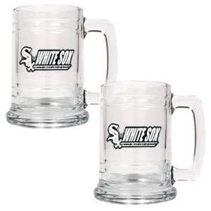  Chicago White Sox Set of 2 Beer Mugs