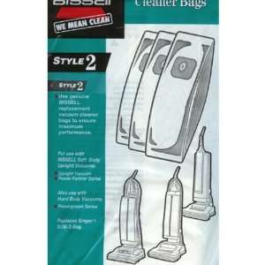  Bissell Upright Style 2 Genuine Bag (3 In A Pack 