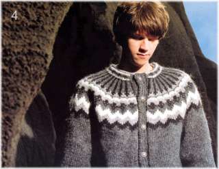 Alafoss Lopi Icelandic Knitting Patterns #23 7 Designs  