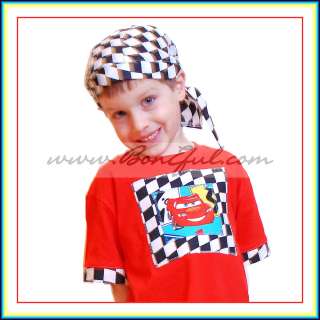  BonEful CUSTOM 4 BOY Nascar VTG Fabric Race Car Shorts SET Outfit