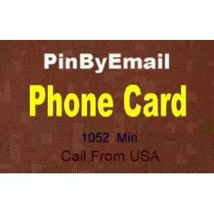  Call From USA to USA (1052 Min.) & International $20 Phone 