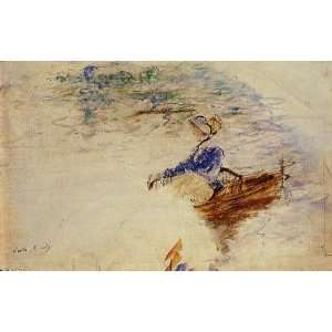  Hand Made Oil Reproduction   Berthe Morisot   24 x 16 