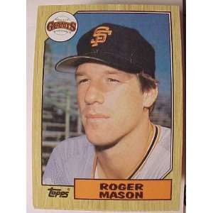  1987 Topps #526 Roger Mason