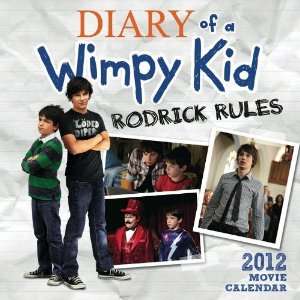  The Diary of a Wimpy Kid Movie Wall Calendar Rodrick Rules 