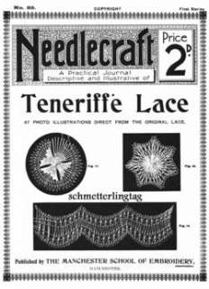 Teneriffe Lace Book Edwardian Mexican Sol Laces 1909  