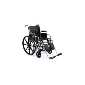  Excel 2000 Wheelchair w/ Removable Desk Length Arms (18in 
