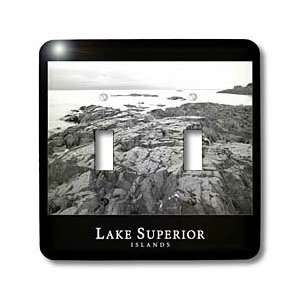   photography of rocky islands in Michigan   Light Switch Covers