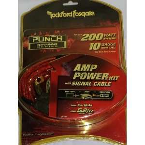  Rockford Fosgate Amp Power Kit W/Signal Cable   CP10PI 