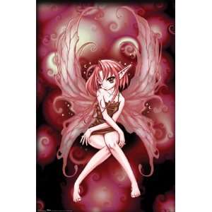 GOTH FAIRY PINK POSTER 24 X 36 NEW PUNK 8680