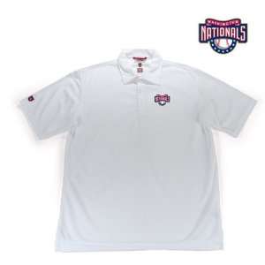  Washington Nationals MLB Excellence Polo Shirt (White 