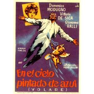 Nel blu dipinto di blu Poster Movie Spanish (11 x 17 Inches   28cm x 