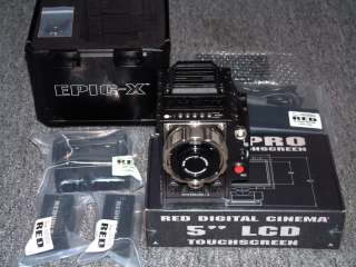 RED Epic X DSMC camera plus accessories and extras  