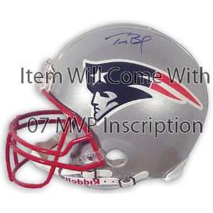  Tom Brady New England Patriots Autographed Full Size 