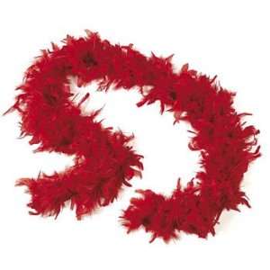  Red Feather Boa   Costumes & Accessories & Costume Props 