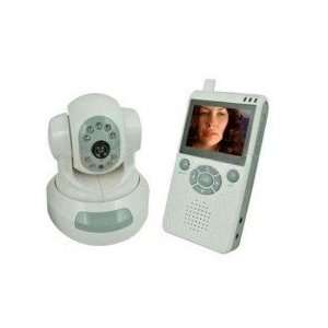   LCD Wireless Baby Monitor with 10 Leds 5m Night Vision (White) Baby