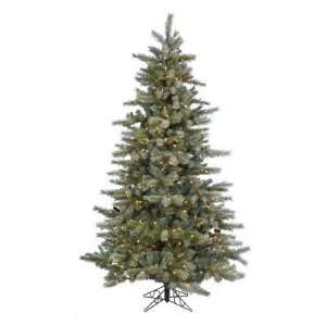   Vickerman Frosted Sartell Pre lit LED Christmas Tree
