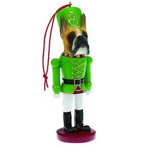  Boxer, fawn cropped Dog Soldier Nut Cracker Ornament Pet 