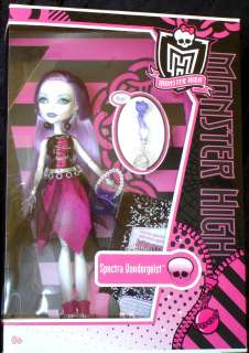 Monster High ♥ SPECTRA VONDERGEIST + Pet RHUEN ♥ RARE doll NEW 