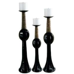  Gerard Collection Set of Three Metal Candle Holders