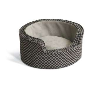  K&H Round Comfy Sleeper Self Warming Pet Bed in Tan 