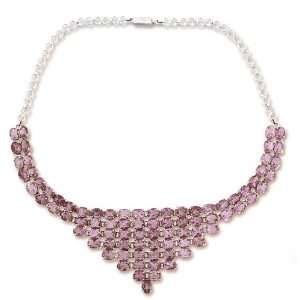  Amethyst necklace, Mughal Princess Jewelry