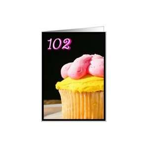  Happy 102nd Birthday Muffin Card Toys & Games