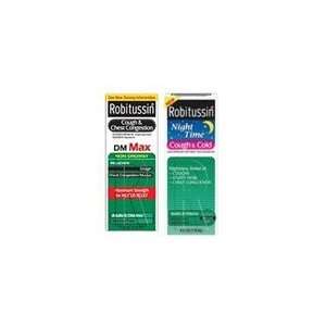 Robitussin Dm Max Cough & Chest Congestion & Nighttime Cough & Cold 