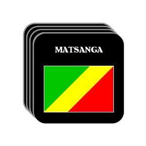  Congo   MATSANGA Set of 4 Mini Mousepad Coasters 