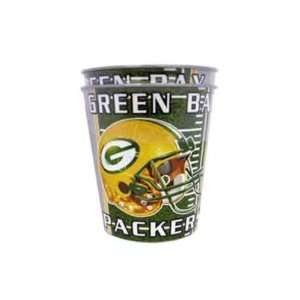 Green Bay Packers 2 pk 16 oz Metallic Cups Case Pack 12  