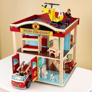  Kid Kraft Toys Fun Fire Station Play Set 