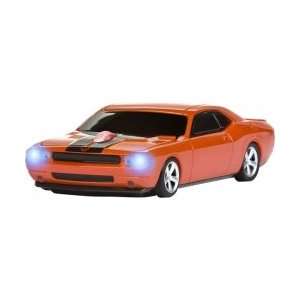   Wireless Dodge Challenger Optical Mouse   Hemi Orange / Electronics