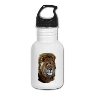  Kids Water Bottle Lion Portrait 