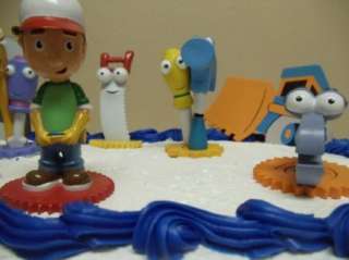   to Find Disney Handy Manny with Tool Set Birthday Cake Topper Set NEW