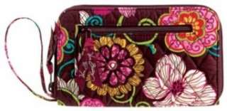  Vera Bradley Zip Around Wallet in Mod Floral Pink 