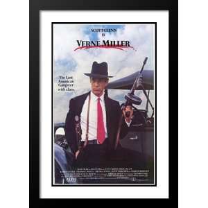 The Verne Miller Story 20x26 Framed and Double Matted 