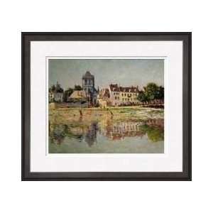  By The River At Vernon 1883 Framed Giclee Print