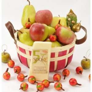 Mouthwatering Fruit Basket with Cheese  Grocery & Gourmet 