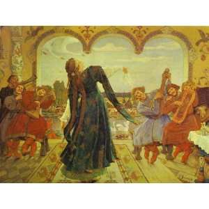 Hand Made Oil Reproduction   Victor Vasnetsov   32 x 24 inches   The 