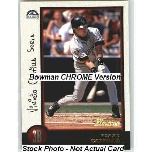  1998 Bowman Chrome #62 Vinny Castilla   Colorado Rockies 